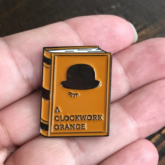 CLOCKWORK ORANGE Collectible Enamel Pin Stanley Kubrick Droogs 815 - Picture 2 of 7